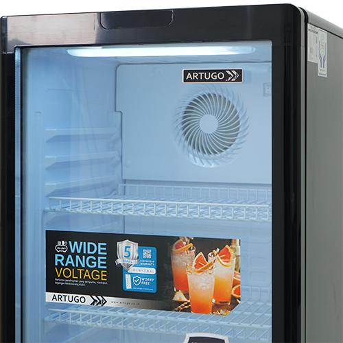 Kulkas Showcase Cooler SV 210 Lemari Pendingin Kaca 1 Pintu 200 Liter - Gambar 3