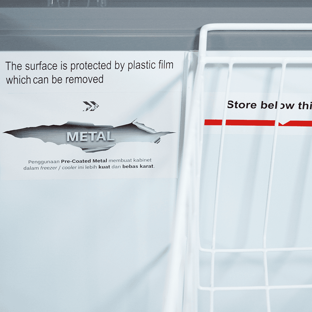 Artugo CF 732 K Chest Freezer Box 720 Liter - Gambar 4