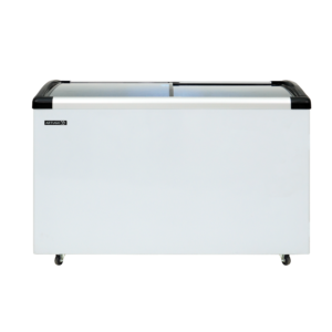 ARTUGO Sliding Curve Glass Freezer 296Liter SH 325