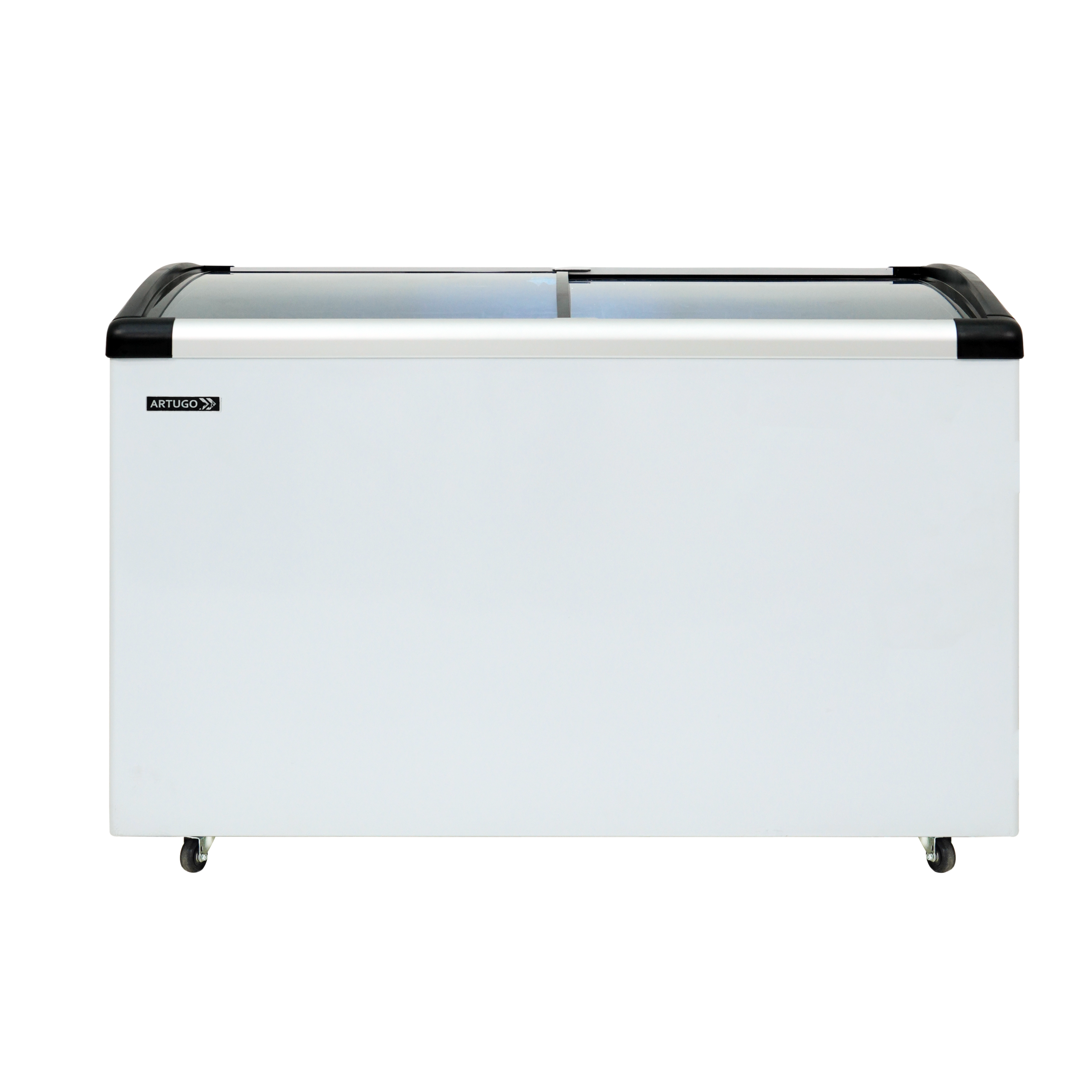 ARTUGO Sliding Curve Glass Freezer 296Liter SH 325