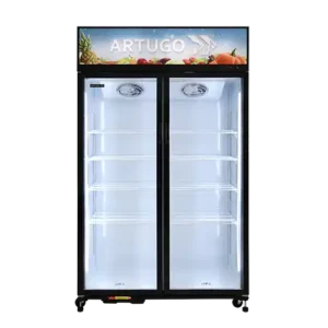Showcase Cooler SV 1132 Lemari Pendingin Kaca 2 Pintu 1120 Liter No Frost