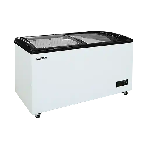 Sliding Curve SH 365 P Glass Freezer 308 Liter - Gambar 2